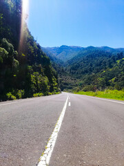 road in the mountains