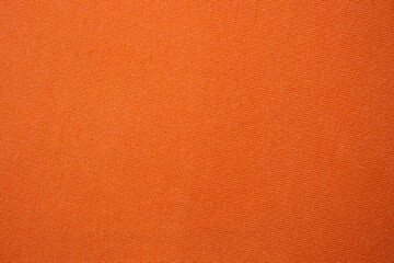 close-up on orange cotton fabric cloth