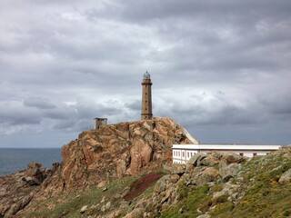 Fototapeta premium lighthouse on the coast, Camariñas, Galicia, Spain