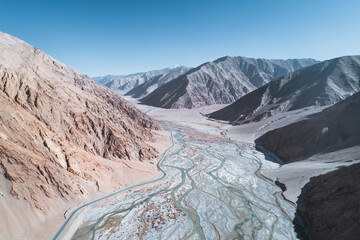 Natural scenery of Tibetan rivers and mountains