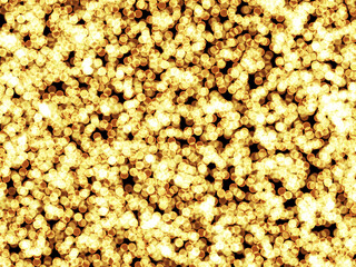 Gold bokeh. Abstract gold background.