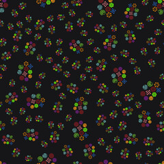 Abstract Colorful Seamless Pattern Background