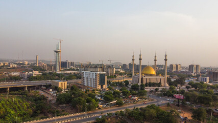 panorama of Abuja city