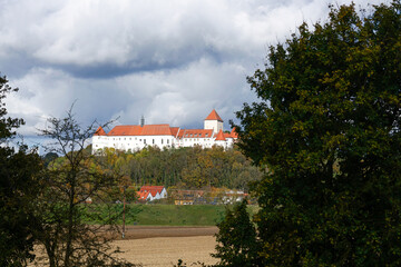 Wörth on the Danube is a city in Bavaria with a very well restored castle on top of a mountain