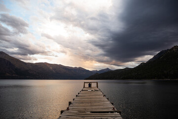 lake in the mountains