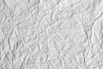 Crumpled white paper macro details texture
