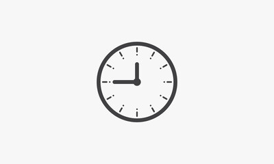 hours vector illustration on white background. creative icon.