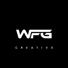 WFG Letter Initial Logo Design Template Vector Illustration