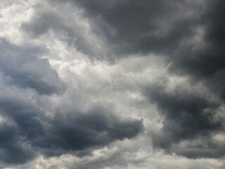 Obraz premium Himmel mit Sturm Wolken bedeckt