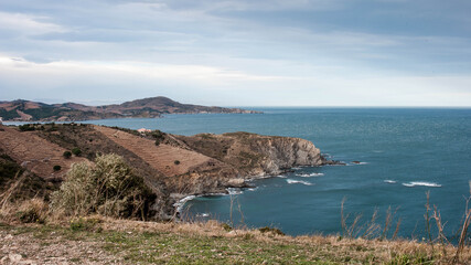C&ocirc;te rocheuse vers Collioure