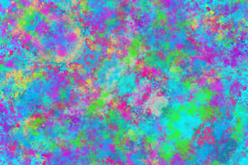 An abstract multicolored splatter background image.