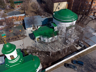 Church of All Sacred in Tyumen. Russia