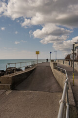 Bognor Regis sea front, for a walk. April 2021