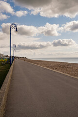 Bognor Regis sea front, for a walk. April 2021