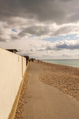 Bognor Regis sea front, for a walk. April 2021