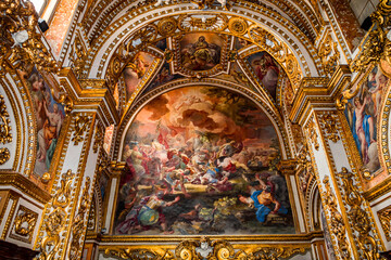 Fototapeta na wymiar San Paolo Maggiore church, Naples, Italy