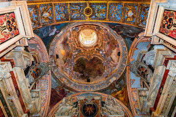 Fototapeta na wymiar San Paolo Maggiore church, Naples, Italy