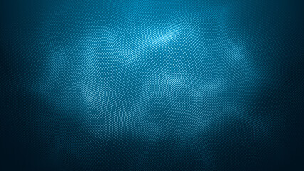 Abstract Background With Digital Data Fractal Mesh/ Illustration of an abstract fractal digital technology background with blur focus and ornamental shape