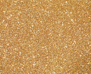 glitter GOLDEN background with glitter and glare of lights