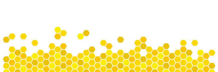 BAS DE PAGE AVEC TEXTURE EN NID D'ABEILLE