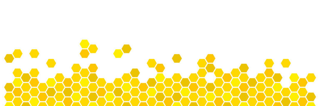 BAS DE PAGE AVEC TEXTURE EN NID D'ABEILLE