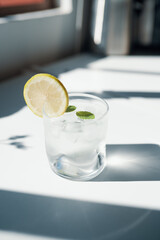glass of lemonade