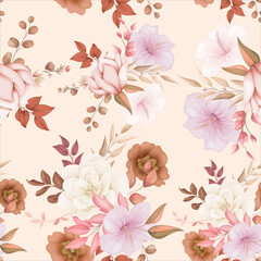 Elegant floral seamless pattern 