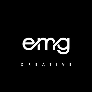 EMG Letter Initial Logo Design Template Vector Illustration