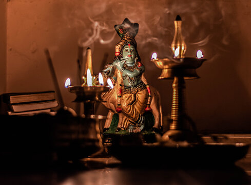 Vishukkani, as part of Vishu , which is the celebration of new year in the state of Kerala, India.