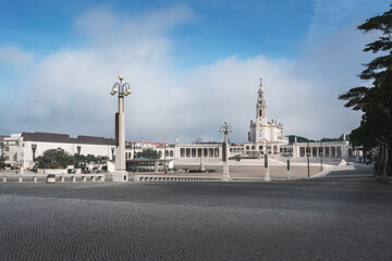 Fototapeta na wymiar Sanctuary of Fatima - Fatima, Portugal