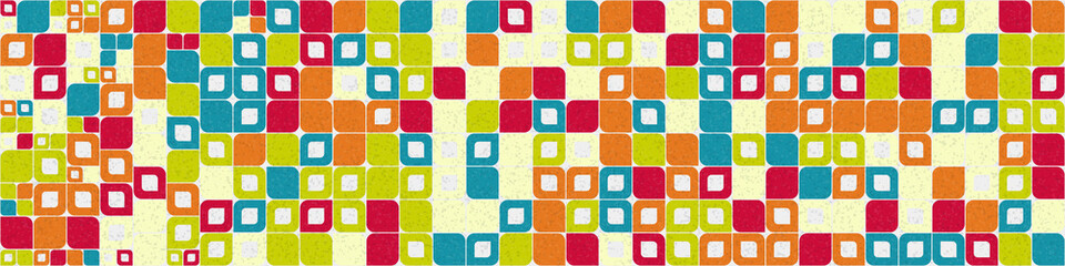 Abstract Geometric Pattern generative computational art illustration