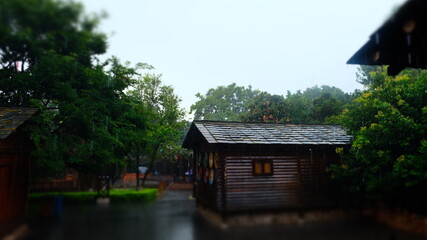 Obraz premium wooden house