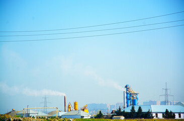 pumping drilling rig. Oil and gas production. Drilling rigs for the extraction of fossil fuels and...