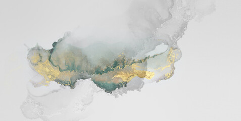 Art Abstract  watercolor flow blot painting. Color canvas marble texture background. Alcohol ink.