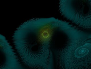 Imaginatory fractal background generated Image