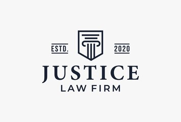 justice logo design.