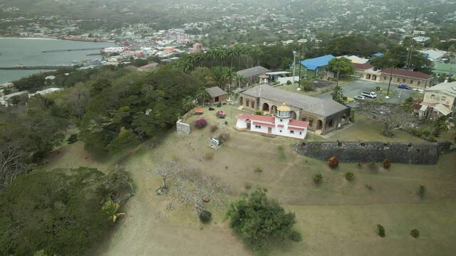 Built by the British in the 1770s and named in honour of King George the Third, who ruled from 1760 to 1820'