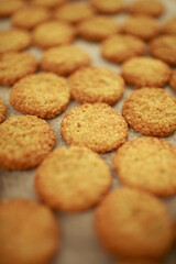cookies on a table