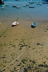 Douarnenez France - 12 June 2017 - Harbour of Douarnenez in Bretagne France