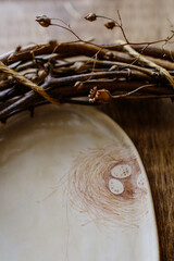 Handmade ceramic craft ware. Bowl.