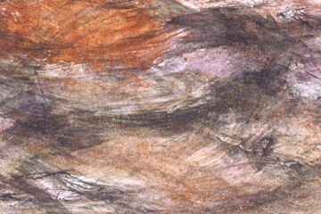 Naklejka premium texture of the black and brown watercolor background