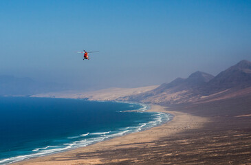 Helikopter ratunkowy, Fuerteventura