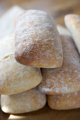Fresh ciabbata, italian bread