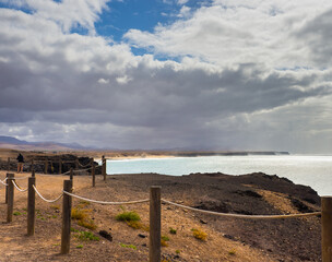 wybrzeże, Fuerteventura 