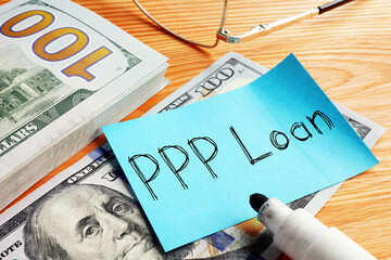 PPP Loan is shown on the photo using the text