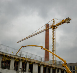 Wylewanie betonu, concreting © Grzegorz