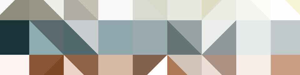 Fototapeta premium Abstract color Low-Polygones Generative Art background illustration