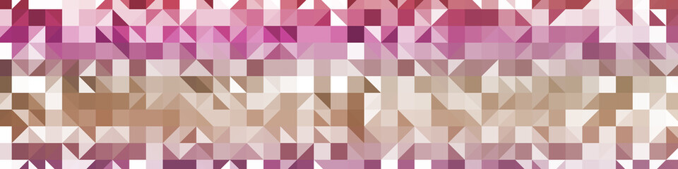 Abstract color Low-Polygones Generative Art background illustration