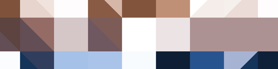 Obraz premium Abstract color Low-Polygones Generative Art background illustration