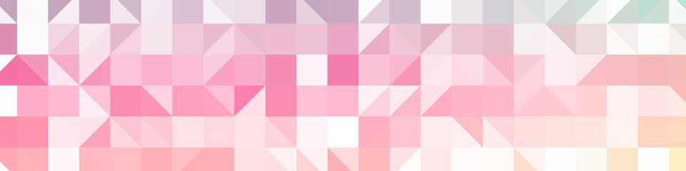 Abstract color Low-Polygones Generative Art background illustration